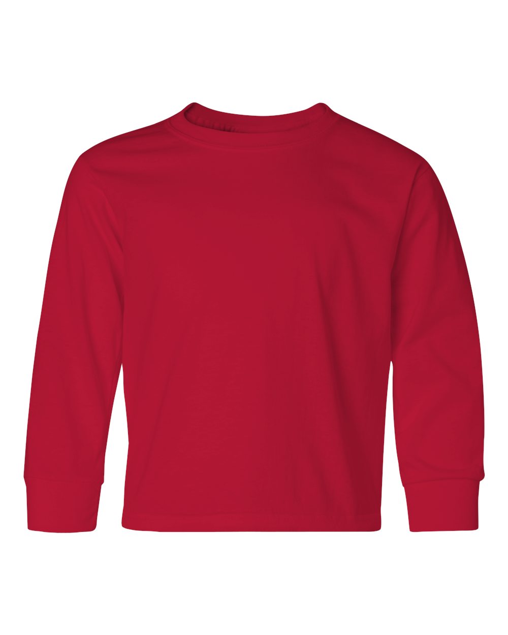 Youth Dri-Power® Long Sleeve 50/50 T-Shirt - 29BLR - Image 5